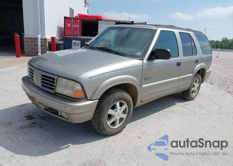 2001 Oldsmobile Bravada из США, поврежденный, VIN 1GHDT13W312209716
